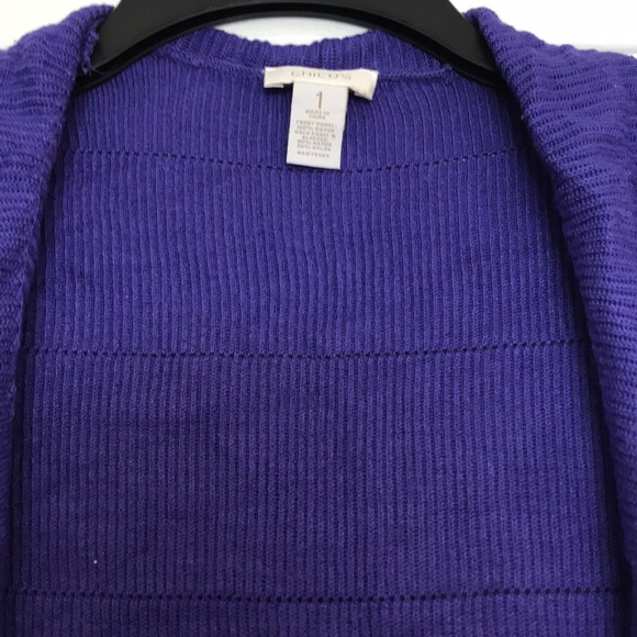 Chico’s Open Sweater - Picture 2 of 4